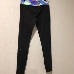 Ivivva girls size14 black fulllength pant/ legging